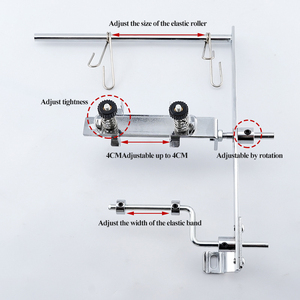 Soporte Elástico Universal <span class=keywords><strong>de</strong></span> 2.ª Generación para Cinta Elástica <span class=keywords><strong>de</strong></span> Overlock, Soporte para Accesorios <span class=keywords><strong>de</strong></span> <span class=keywords><strong>Costura</strong></span> - Product Image 3