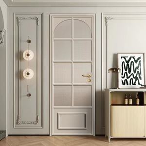 <span class=keywords><strong>Porte</strong></span> coulissante en aluminium de style français pour entrée intérieure moderne personnalisée - <span class=keywords><strong>Porte</strong></span> vitrée pivotante - Product Image 6