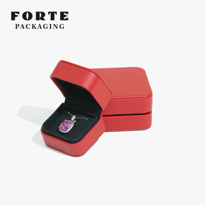 Forté Luxury Customizable Logo Ring Jewelry <b>Gift</b> Set Luxury Packaging <b>Boxes</b> for Rings - Product Image 5