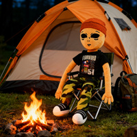 Poupée en peluche Alien personnalisée et créative, avec diverses poses, tenue réaliste assortie, figurine en peluche douce personnalisable pour exposition