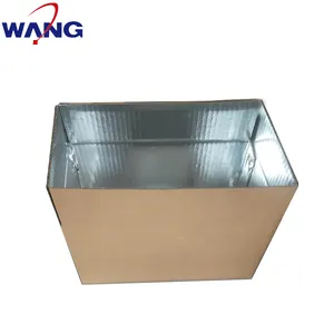 insulated box liners/aluminum foil bag sliver/foam styrofoam cooler box aluminium insulated cardboard box