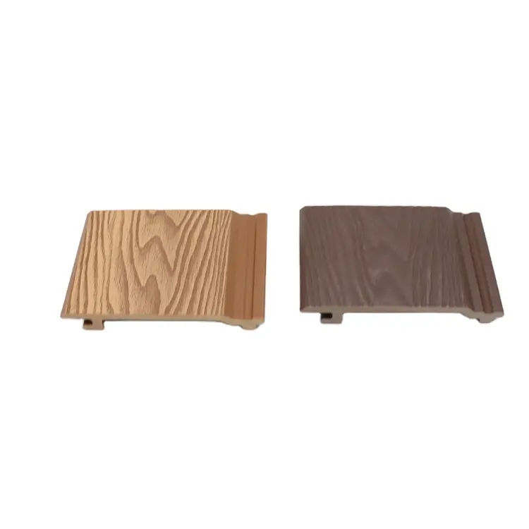Outdoor Waterproof Interlocking Wooden Composite Covering Board Wainscoting 3d Fluted Cladding Wpc Wall Panel