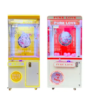 Muntautomaat Australië Klauwmachine Panda Poppenmachine Met Bill Acceptor Australië Arcade Commerciële Klauwmachine