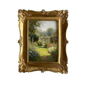 Cadre <span class=keywords><strong>photo</strong></span> baroque doré en résine, fait main, écologique, personnalisable (couleur et taille), avec verre véritable, pour impressions murales vintage et commémoratives - Product Image 5