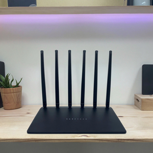 Enrutador doméstico LAN con cable de 3000Mbps de alta calidad al por mayor con WIFI6 ARM Dual-Core OpenWRT Easy Mesh Networking Router Wifi 6 - Product Image 1