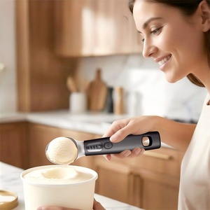 Cuchara Eléctrica para Helado, Aleación de Zinc, Grado Alimenticio, ABS, 2600mAh Recargable, 60 Minutos de Duración de Batería, Cuchara Calentadora Fácil de Usar - Product Image 6