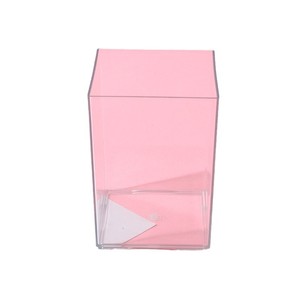 Acrylic <b>Plastic</b> <b>Square</b> Pen Holder Transparent For Student Desk Organizing Storage <b>Container</b> Multifunctional - Product Image 5