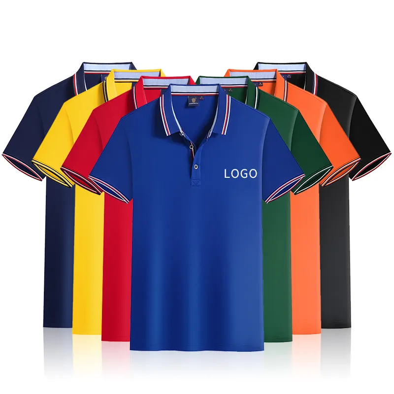 Gratis Monster Mannen Polo Shirt Custom Werkkleding Gratis Ontwerp Gedrukt Logo Leisure Golf Polo Shirts