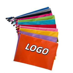 X515 High Quality A4 Football Pattern Zip File <b>Bags</b> Waterproof <b>Document</b> Storage With Line Zipper <b>for</b> Filing <b>Documents</b> - Product Image 2