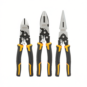 Juego de alicates DeWalt de 3 piezas, cortadores de acero con mangos ergonómicos para trabajos precisos con alambres y metales - Product Image 2