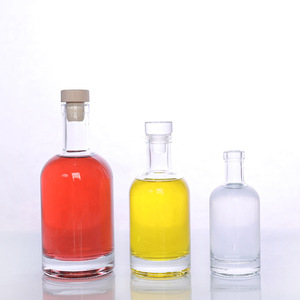 <span class=keywords><strong>Botellas</strong></span> de Vidrio Transparente Grueso, <span class=keywords><strong>Botellas</strong></span> Individuales para Licores y <span class=keywords><strong>Bebidas</strong></span> Espirituosas, <span class=keywords><strong>Botellas</strong></span> Selladas para la Conservación del Vino en el Hogar - Product Image 3