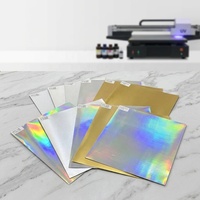 Vinyle de transfert thermique transparent imprimable Qinyu A3/A4 en TPU, film TPU PU pour imprimante 3D DTF UV, pour impression UV sur t-shirt