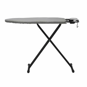 <span class=keywords><strong>Table</strong></span> <span class=keywords><strong>à</strong></span> <span class=keywords><strong>Repasser</strong></span> Pliable avec Plateau en Treillis Métallique et Repose-Fer, Installation par Crochet, Modèle Domestique pour le Voyage - Product Image 2