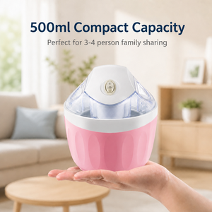 Máquina Eléctrica Automática para Hacer Helados de Frutas, Mini, para el Hogar, Autocaravanas, Cocina y Uso <span class=keywords><strong>en</strong></span> Exteriores, para Niños, Hazlo Tú Mismo - Product Image 2