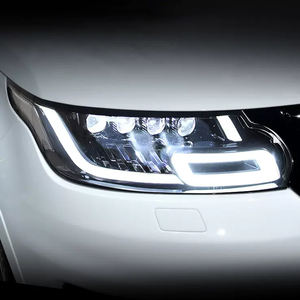 PP plastique haute qualité E Mark phares phares pour R <span class=keywords><strong>ANGE</strong></span> ROVER SPORT L494 2014-2017 se tournant vers 2020 ajustement parfait - Product Image 4