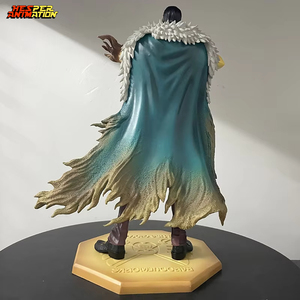 HESPER Styles Shichibukai Sir Crocodile Action Figure in PVC, Ottimo Modello di Personaggio <span class=keywords><strong>Anime</strong></span> Ispirato a Scena di Battaglia, Figura <span class=keywords><strong>Anime</strong></span> - Product Image 3