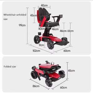 電動車椅子用調整可能シート高スペアパーツ パワーホイールチェア - Product Image 2