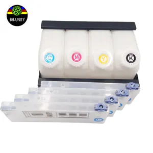 4 bouteilles 4 cartouches 1.5 L eco solvant/UV système d'alimentation en vrac continue d'encre pour mimaki mutoh imprimante CISS cartouche d'encre