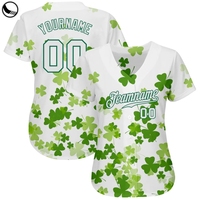Uniformes de baseball personnalisés en polyester respirant 100 % pour hommes et femmes, avec logo et numéro brodés, impression par transfert thermique, toutes les 30 équipes