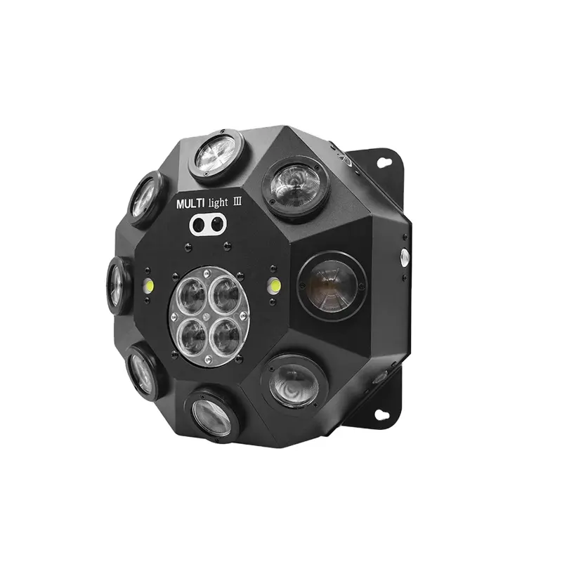 SC мини-лучевой проектор 24 шт. 5 в 1 стробоскоп DMX вращение диско движущийся головной свет DJ светодиодный сценический свет
