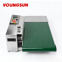 YOUNGSUN Machine horizontale de scellage à chaud de sacs en film plastique Machine de scellage à bande continue Scellant de sacs en plastique
