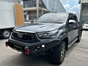 <span class=keywords><strong>Armando</strong></span> Hilux Revo de acero Barra de parachoques delantero de acero para Hilux revo rocco 2015-2021 parachoques del coche auto sistema - Product Image 2