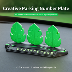 BAVISS OEM pratico foglia piastra di parcheggio accessori auto per contatto Mobile visualizzare chiaramente il tuo <span class=keywords><strong>numero</strong></span> di <span class=keywords><strong>telefono</strong></span> quando parcheggiato - Product Image 4