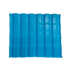 Wholesale Roof Decramastic Sheet Corrugated Roof Tile Waterproofing PMMA/ASA Coated PVC Plastic Tiles Roofing