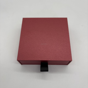TY Custom Logo Embossed Eco-friendly Recyclable Matt Lamination Magnetic Closure Rigid Drawer Jewelry Paper Box Unique <b>Packaging</b> - Product Image 3