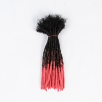 Estensioni Dreadlock 20 Root/impacchi 100% capelli umani in pieno fatto a mano morbido e facile da installare per l'estensione dei capelli