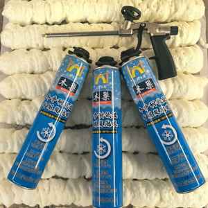 MU CHAO A11 750ml <span class=keywords><strong>Mousse</strong></span> polyuréthane en spray adhésive à haute expansion et longue portée pour l'<span class=keywords><strong>isolation</strong></span> des bâtiments et des conduites - Product Image 6