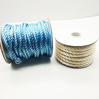 Cordon en nylon tressé brillant décoratif, nouveauté 2015