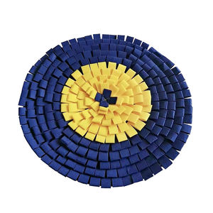 犬用パッドペット用品グリーンラウンド犬用おもちゃペット用ファッション鼻パッドペット給餌用 - Product Image 2