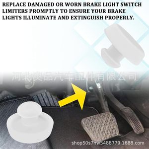 Prise de commutateur de feu stop pour Hyundai Kia, pédale d'embrayage et de frein, pièce de rechange en plastique nylon POMPP - Product Image 1