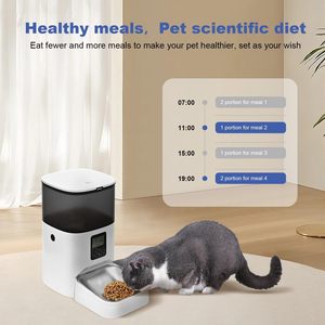 Meilleures ventes en gros : Distributeur automatique intelligent de nourriture pour chats et chiens - Product Image 6