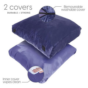 Almofada Sensorial de Espuma Macia com Capa Lavável Personalizada OEM, Design com Alças, para Crianças com Autismo, para Saltos e Brincadeiras - Product Image 3