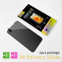 Protection d'écran en verre trempé anti-espion HD 2.5D 9H de haute qualité pour iPhone 18 Pro, 17 Pro, 16, 16 Pro Max