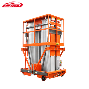 CE ISO Mobiler Personenlift Arbeitsbühne Skylift Doppelmast Aluminiumlegierung Stabile Erhöhte Arbeitsplattform - Product Image 3