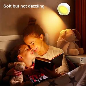 Lámpara LED de pared con rotación de 360 grados, lámpara de lectura para cabecera, apliques de pared magnéticos inalámbricos con control remoto, 1 ud./2 uds. - Product Image 3