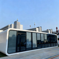 Cabines préfabriquées portables BODA - 20 pieds, 40 pieds, modulaires, écologiques, résistantes au feu, design moderne, bureaux modulaires, conteneurs extérieurs rapides