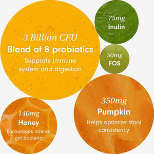 <span class=keywords><strong>BOBBI</strong></span> PURE OEM Chien Vitamines Et Suppléments À Mâcher avec Ourlet Probiotique Pet Natritional Multivitamin Supplément pour Chiens - Product Image 3