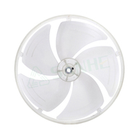 Pale de ventilateur en métal personnalisée OEM Pale de ventilateur en aluminium pour moteur électrique en plastique pour climatiseur