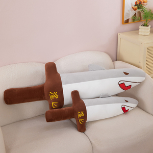 Requin Sculpture Drôle Homophonique Terrier Mignon En Peluche Jouet Sisal Dague <span class=keywords><strong>Épée</strong></span> et Bras <span class=keywords><strong>Épée</strong></span> pour Chats et Chiens - Product Image 5