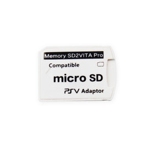 حافظة غلاف غلاف بلاستيكي لمحول بطاقة الذاكرة إصدار AOLION النهائي SD2Vita لـ PS Vita PSV متضمنة حقيبة ألعاب سلكية - Product Image 2