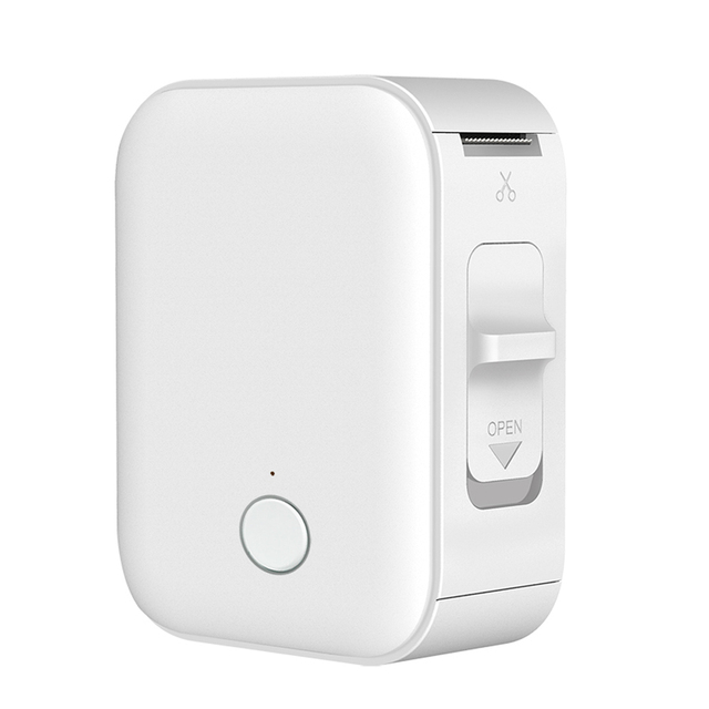VSON NEW Pocket Wireless Label Printer Barcode Printer Palm Sized Mini Portable Thermal Label Printer Thermal Printing