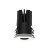 Spot encastré LED carré moderne en aluminium 5W personnalisé, anti-éblouissement, dimmable, décoratif, pour maison et bureau