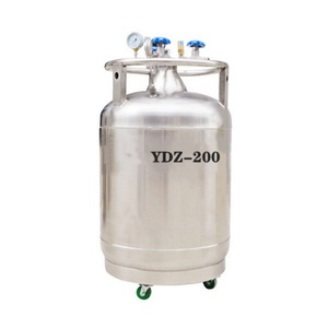 Criostato Criogénico de Nitrógeno Móvil y Flexible YDZ-500 500L, Dewar de Nitrógeno Líquido Autopresurizado, Precio para Cultivo Celular - Product Image 1