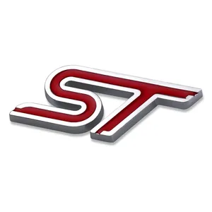 Autocollants de calandre de voiture, badges 3D en métal de luxe, logo ST, autocollants de carrosserie, accessoires, garantie de 2 ans pour Focus 2 MK2 Fiesta - Product Image 6