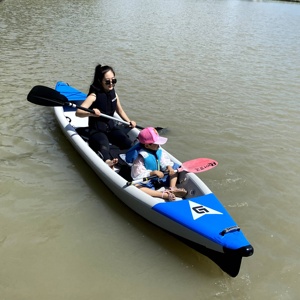 BLK Friday 50% di sconto produttore professionale OEM ODM Kayak da pesca in mare 2 persone canoa/kayak in vendita personalizzato 3 anni - Product Image 5