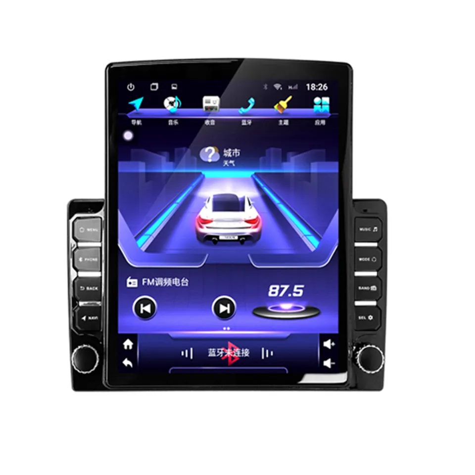 Auto Dvd Speler 9.7 "Touch Screen Stereo 2din Universele Android10.0 Navigatie Met Wifi Bt5.0